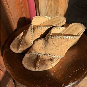 Jack Rogers Cork Tan Women's Sandals